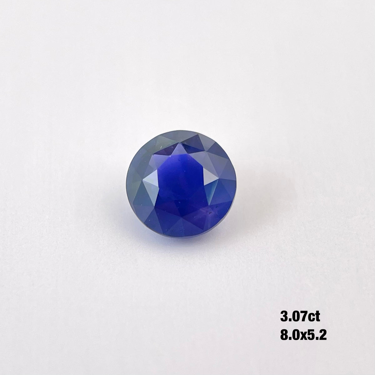 Natural Blue Sapphire 3mm Round Loose Stone - Royal Blue AAA Quality, Heated