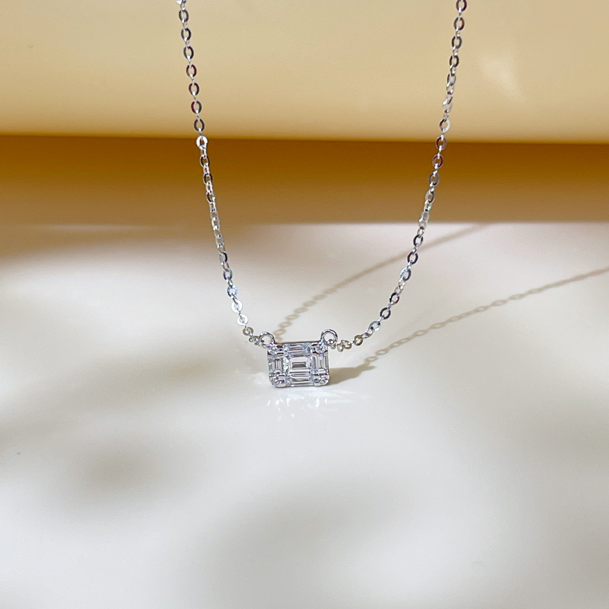 5 Carat Diamond Necklace 18k White Gold Eternity Diamond Necklace F SI1  Anniversary Gifts 137 Diamonds Valentines Day Gift Ideas - Etsy